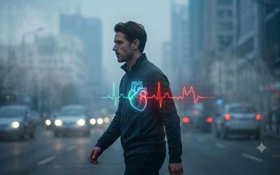 Jak znečištěné ovzduší okamžitě potlačuje variabilitu srdečního rytmu (HRV)